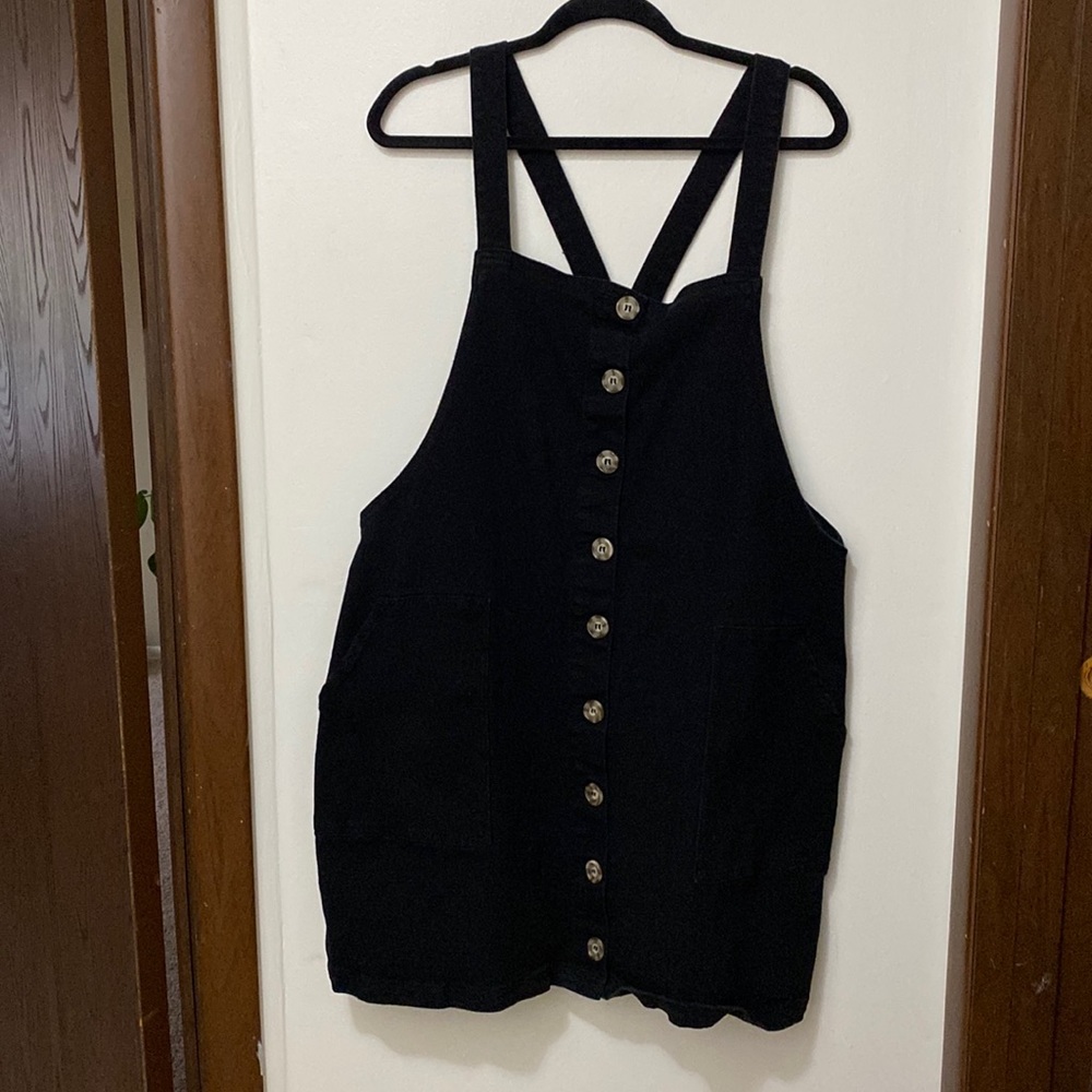 City Chic Jean jumper dress size 18